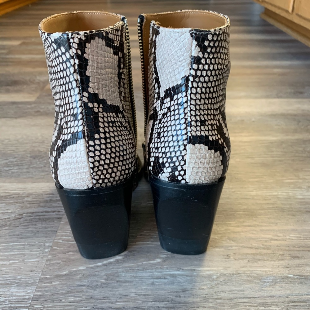 NWOT Chloe rylee python booties authentic - Picture 4 of 8